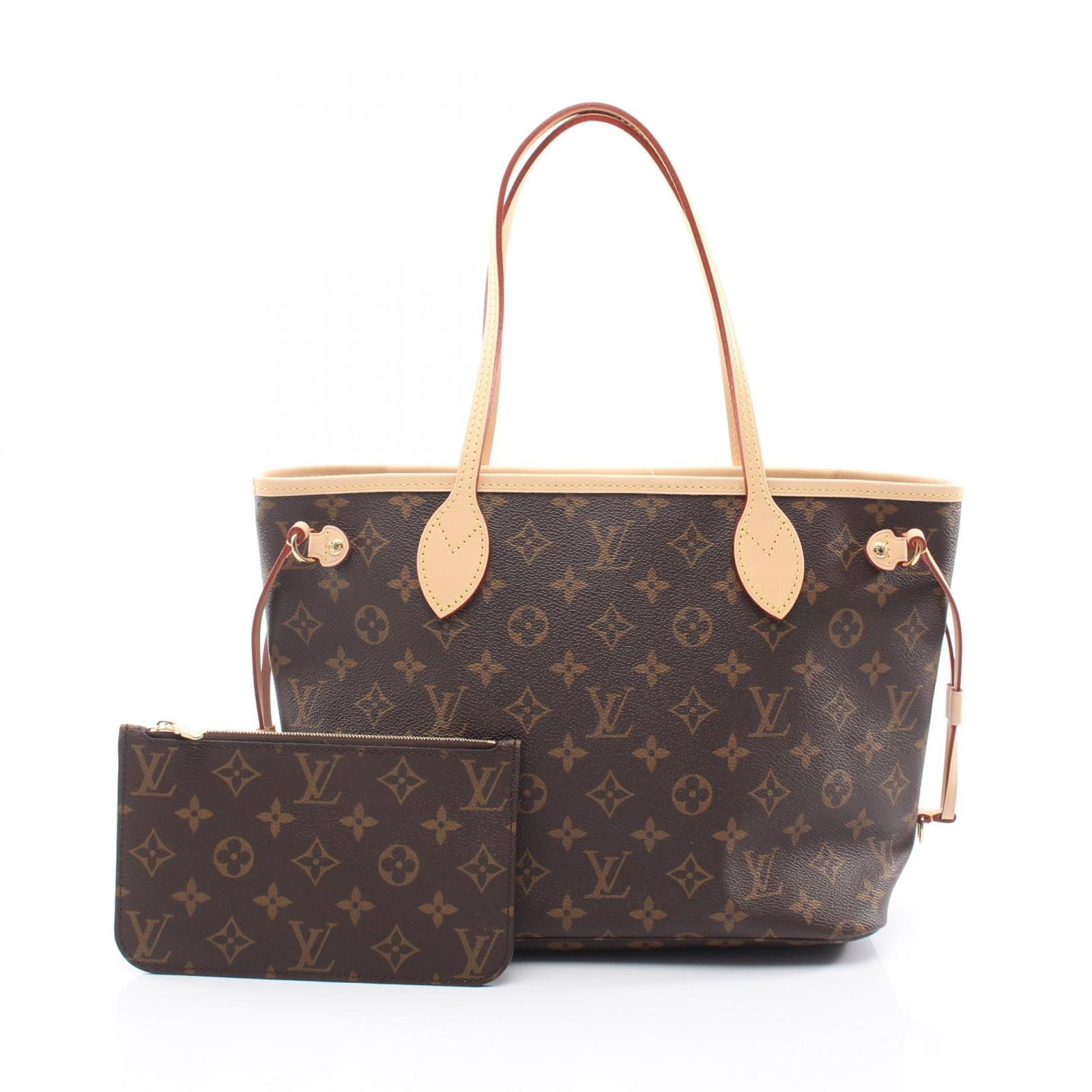 ルイ・ヴィトン LOUIS VUITTON トートバッグ ネヴァーフルPM M46979 PVCコーティングキャンバス レザー ネヴァーフルPM レディース 未使用