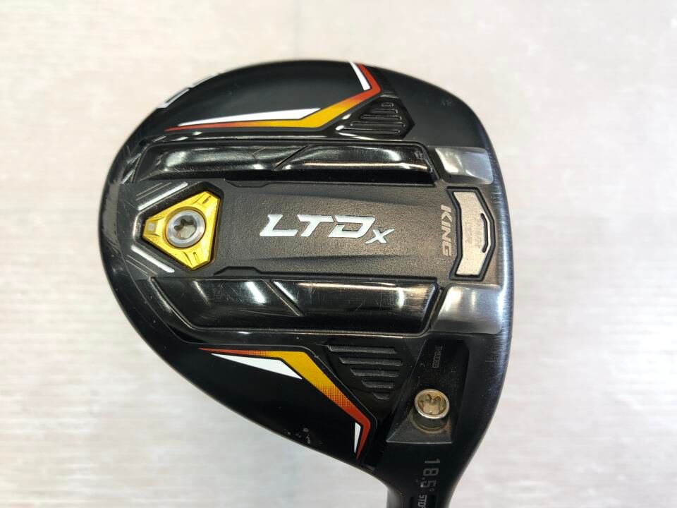 コブラ　KING LTDx Gold/Black　18.5度　ツアーAD UB-6　Sフレックス　フェアウェイウッド　中古　ゴルフドゥ！NEXT昭島武蔵野店【最短即日発送】 14,070円