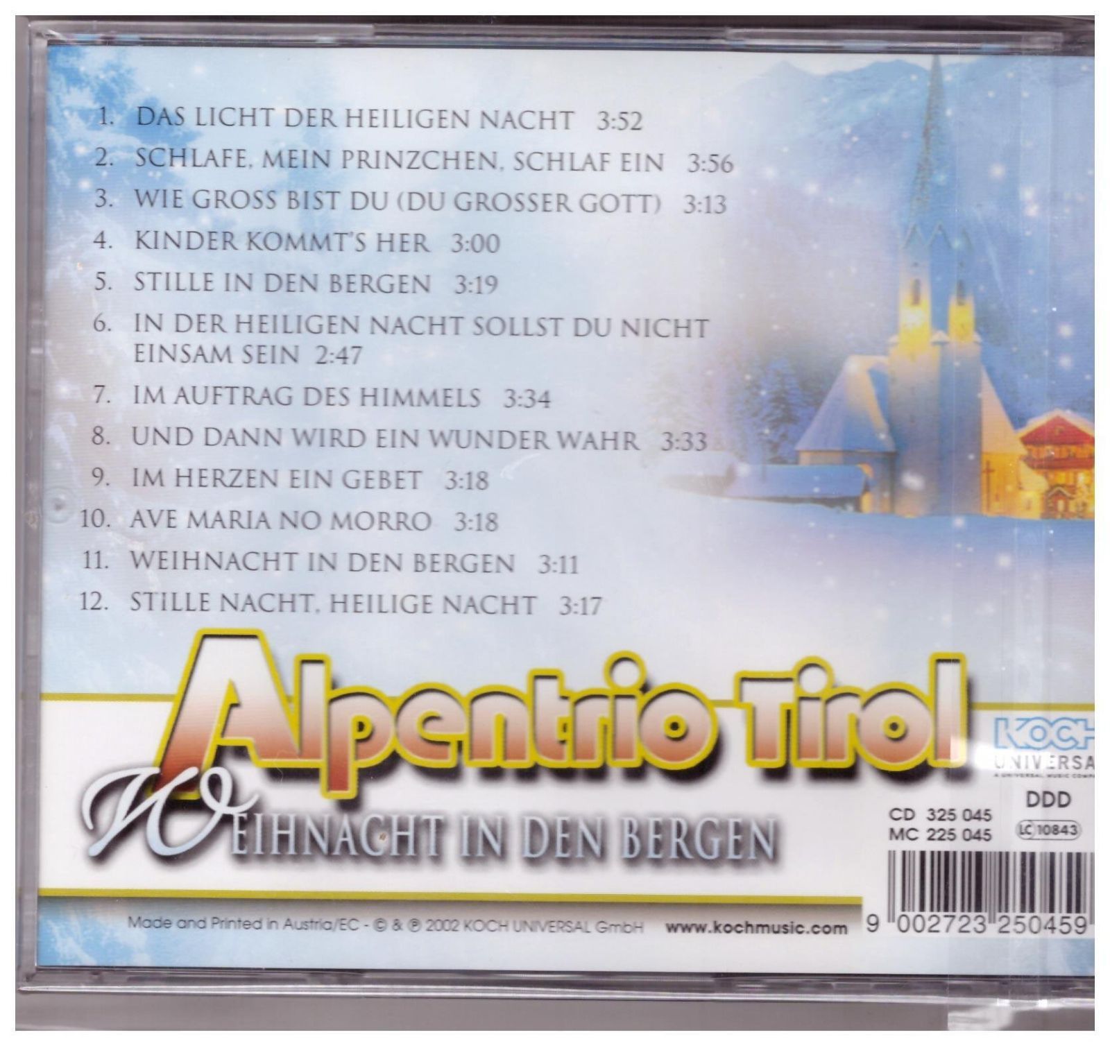 【CD】Weihnacht in Den Bergen