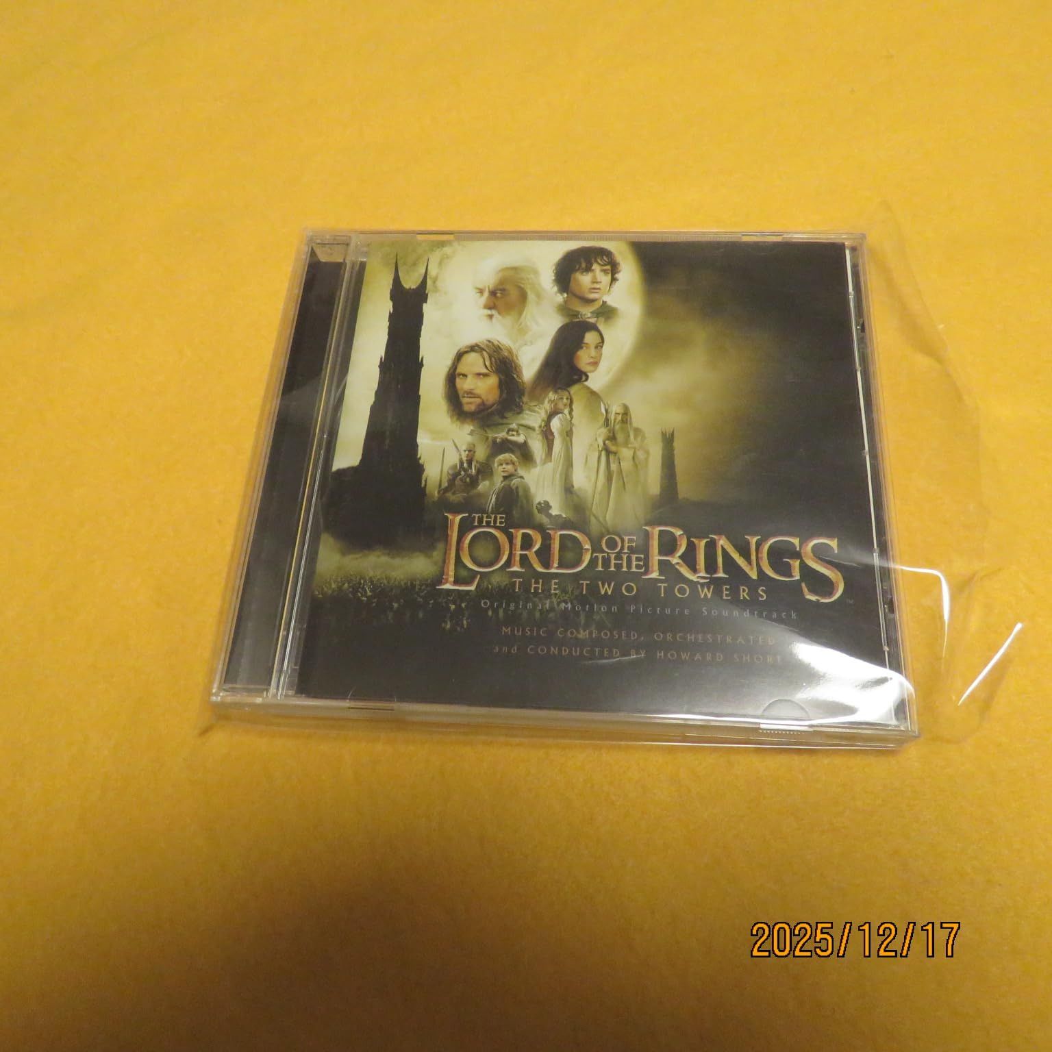 廃盤　オリジナルサウンドトラックCD 「ロード・オブ・ザ・リング　コンプリート」 CD】ロード・オブ・ザ・リング:二つの塔 オリジナル・サウンドトラック