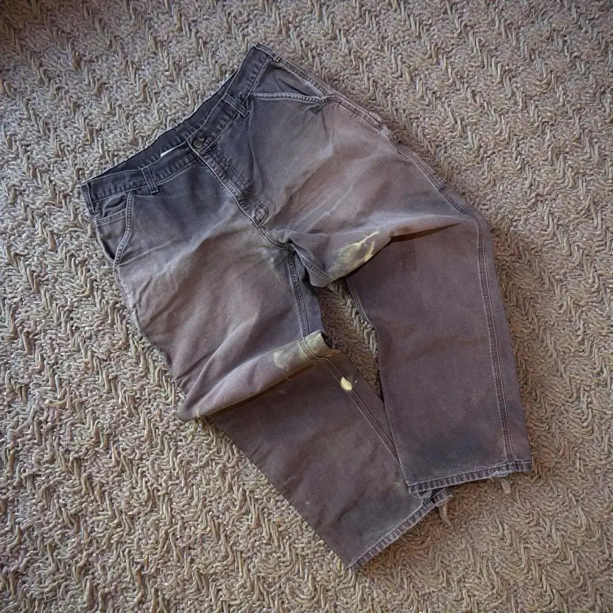 36)ヴィンテージ カーハート シングルニー カーペンターパンツ