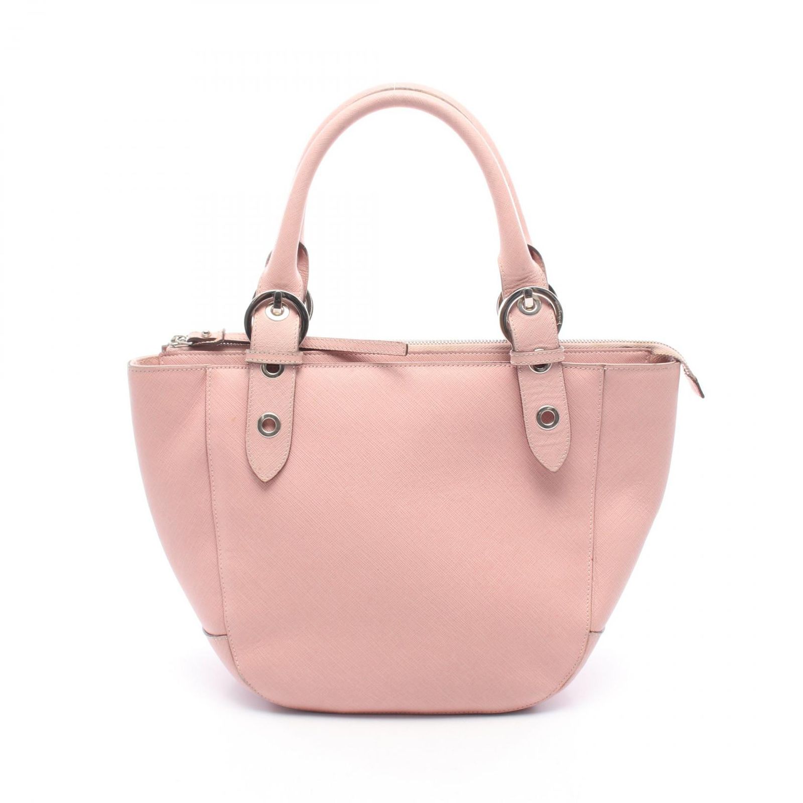 サルヴァトーレフェラガモ Salvatore Ferragamo ハンドバッグ 21 5323 ピンク レザー ハンドバッグ レディース Used B