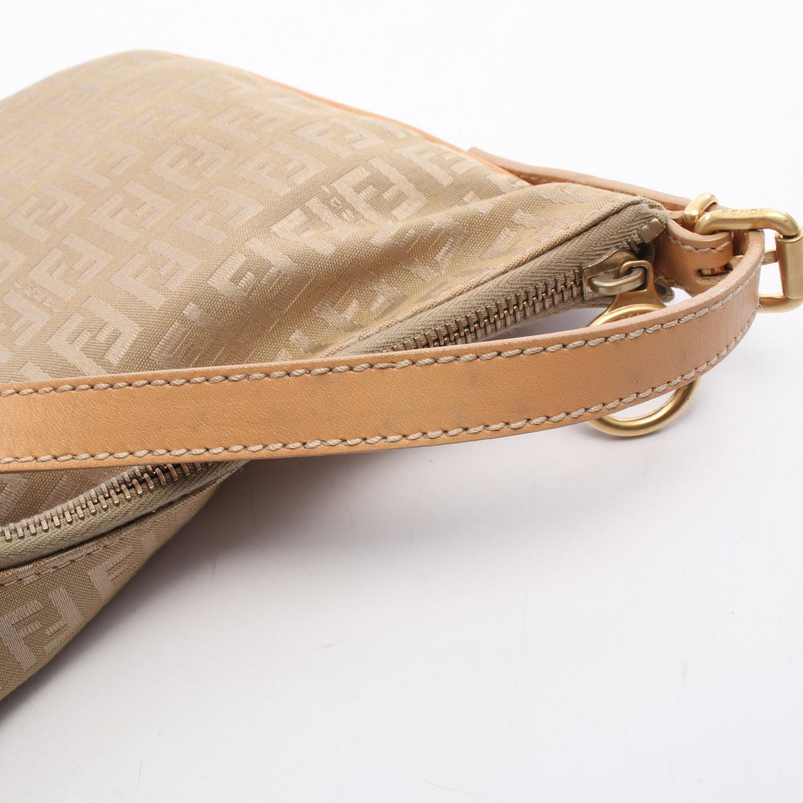 フェンディ FENDI ショルダーバッグ ズッキーノ ベージュ/ブラウン 