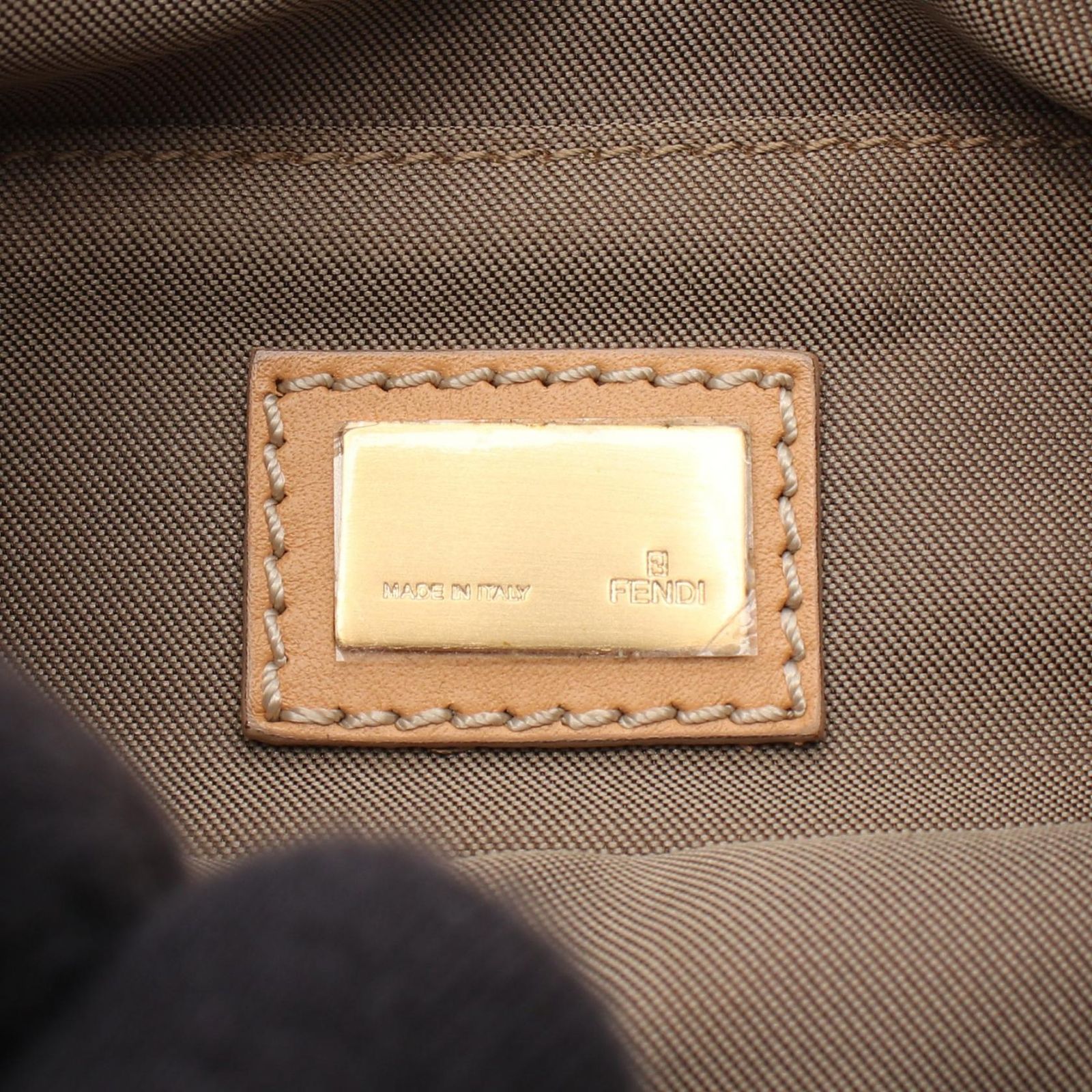 フェンディ FENDI ショルダーバッグ ズッキーノ ベージュ/ブラウン 