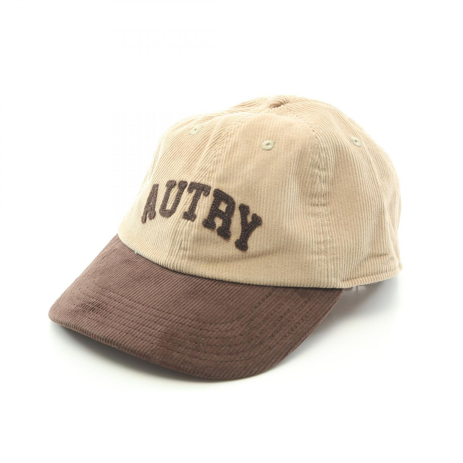 オートリー AUTRY キャップ コーデュロイ ロゴ ACPUQ9BY その他 帽子 レディース 未使用