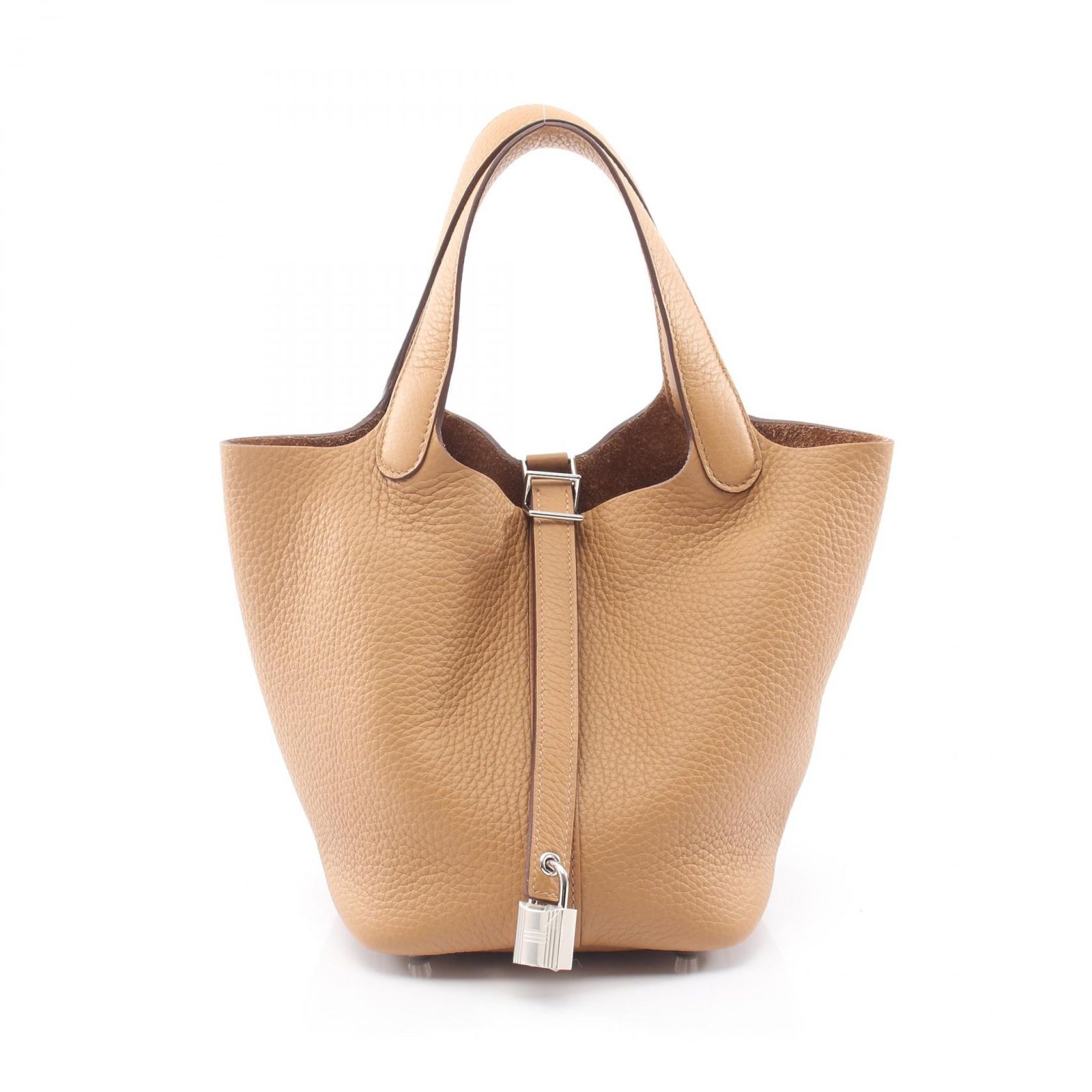 エルメス HERMES ハンドバッグ ピコタンロックPM ビスキュイ レザー ピコタンロックPM ビスキュイ レディース 未使用