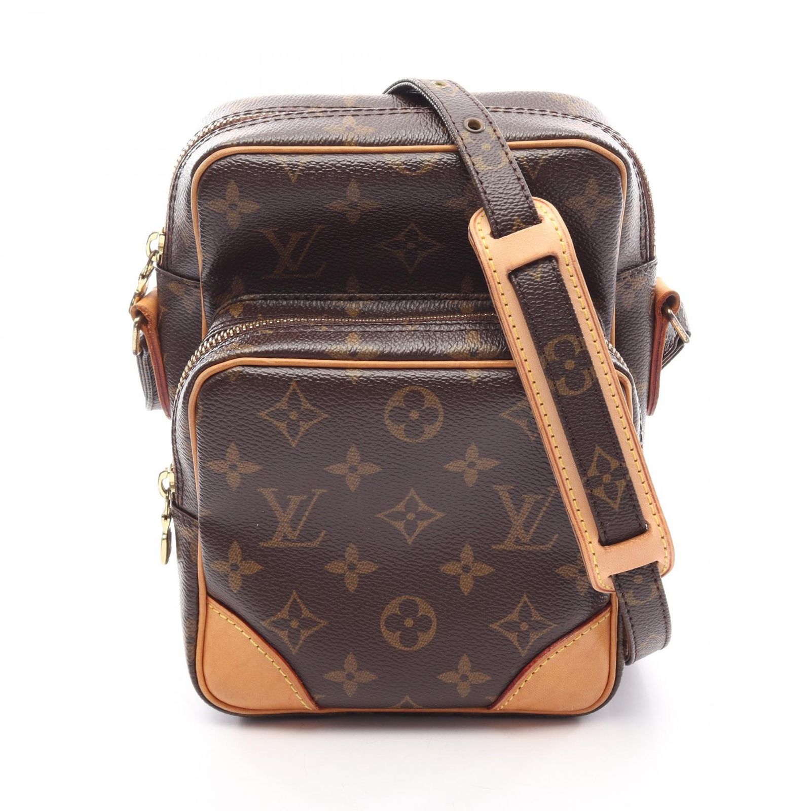 ルイ・ヴィトン LOUIS VUITTON ショルダーバッグ アマゾン M45236 PVCコーティングキャンバス レザー アマゾン レディース Used B