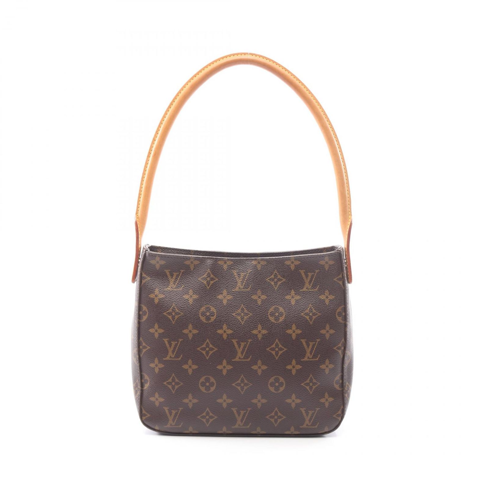 ルイ・ヴィトン LOUIS VUITTON ショルダーバッグ ルーピングMM M51146 PVCコーティングキャンバス レザー ルーピングMM レディース Used B