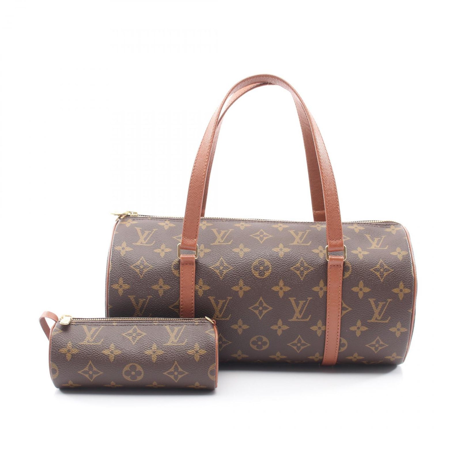 ルイ・ヴィトン LOUIS VUITTON ハンドバッグ パピヨン30 旧型 M51365 PVCコーティングキャンバス レザー パピヨン(旧)GM レディース Used A