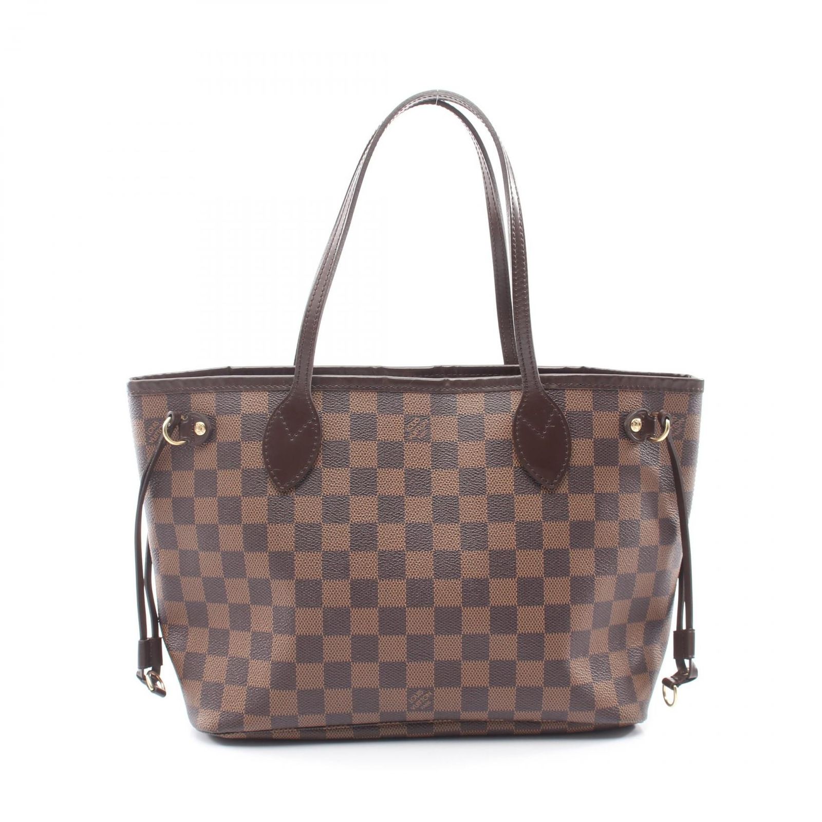 ルイ・ヴィトン LOUIS VUITTON トートバッグ ネヴァーフルPM N51109 PVCコーティングキャンバス レザー ネヴァーフルPM レディース Used B