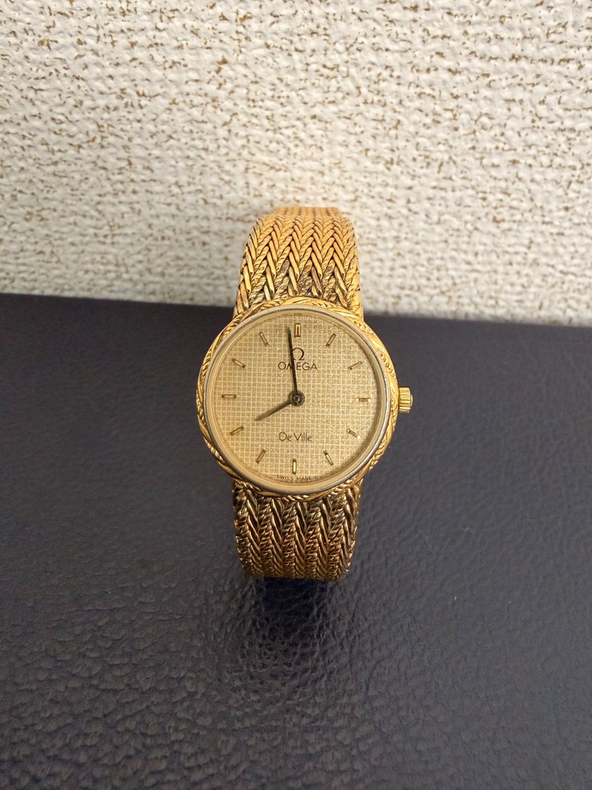 福岡発】OMEGA オメガ DE VILLE デビル 1375 純正ベルト 6070/065