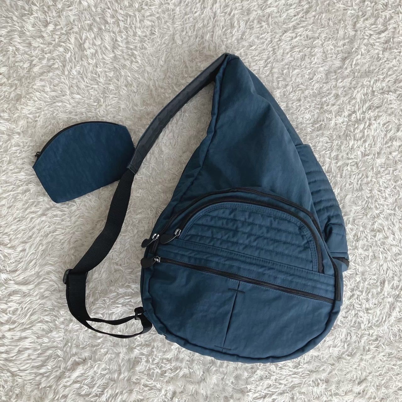 HEALTHY BACK BAG ヘルシーバックバッグ 大容量 Lサイズ ミニポーチ 
