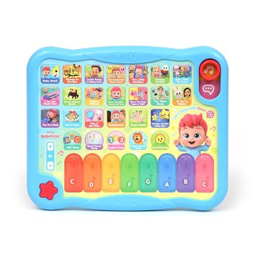 Bebefinn 英語知育タブレット, 音楽とABC学習, カラフルピアノキー付き, 幼児向け教育玩具t 31ad148b