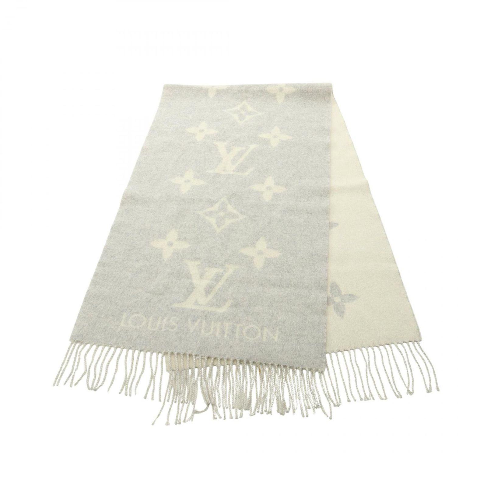 ルイ・ヴィトン LOUIS VUITTON マフラー エシャルプ レイキャビック M71126 カシミヤ マフラー レイキャビック レディース Used B 44,880円