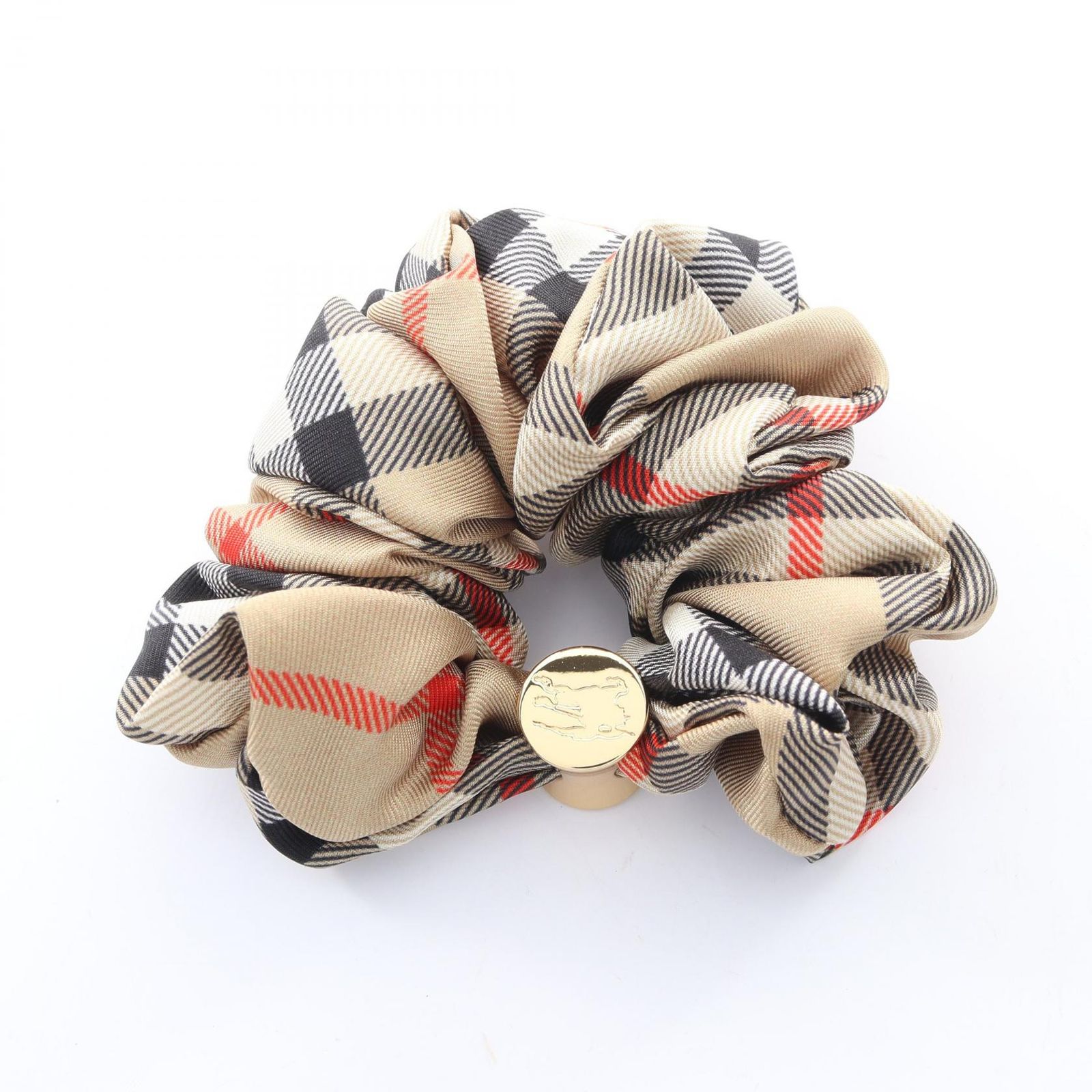 バーバリー BURBERRY シュシュ チェック 8119726 ベージュ その他 シュシュ レディース 新品