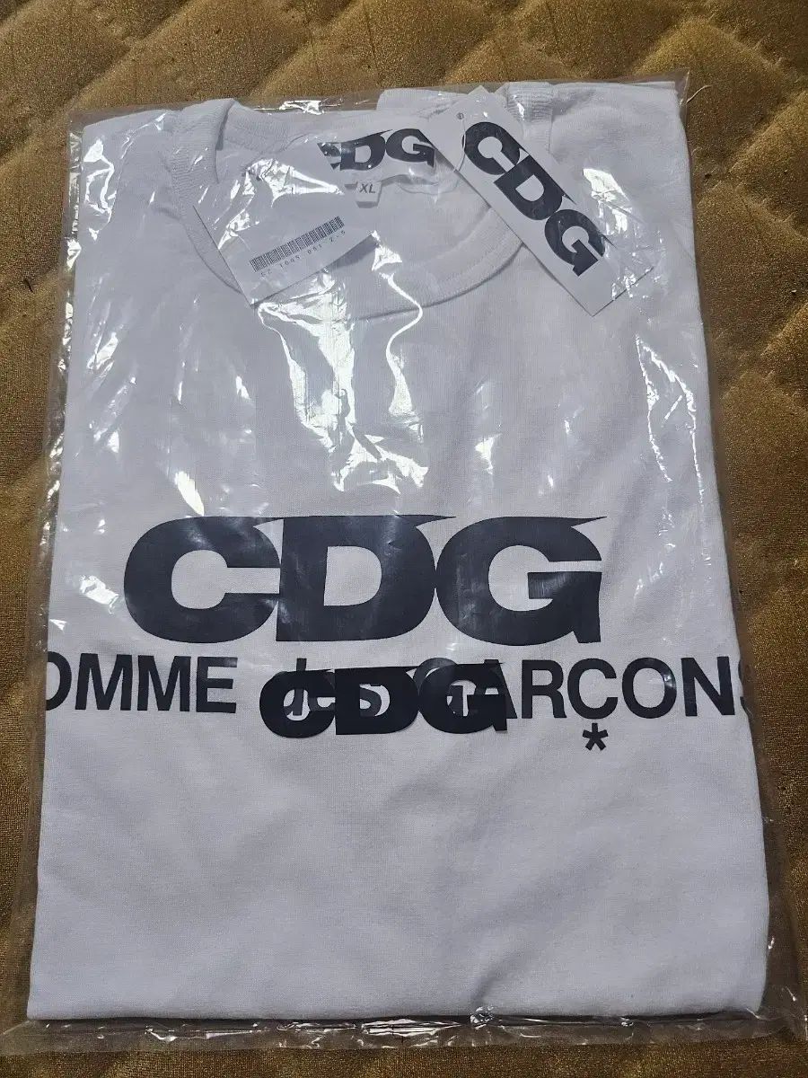 コム・デ・ギャルソン CDG 半袖 Tシャツ 白 XL