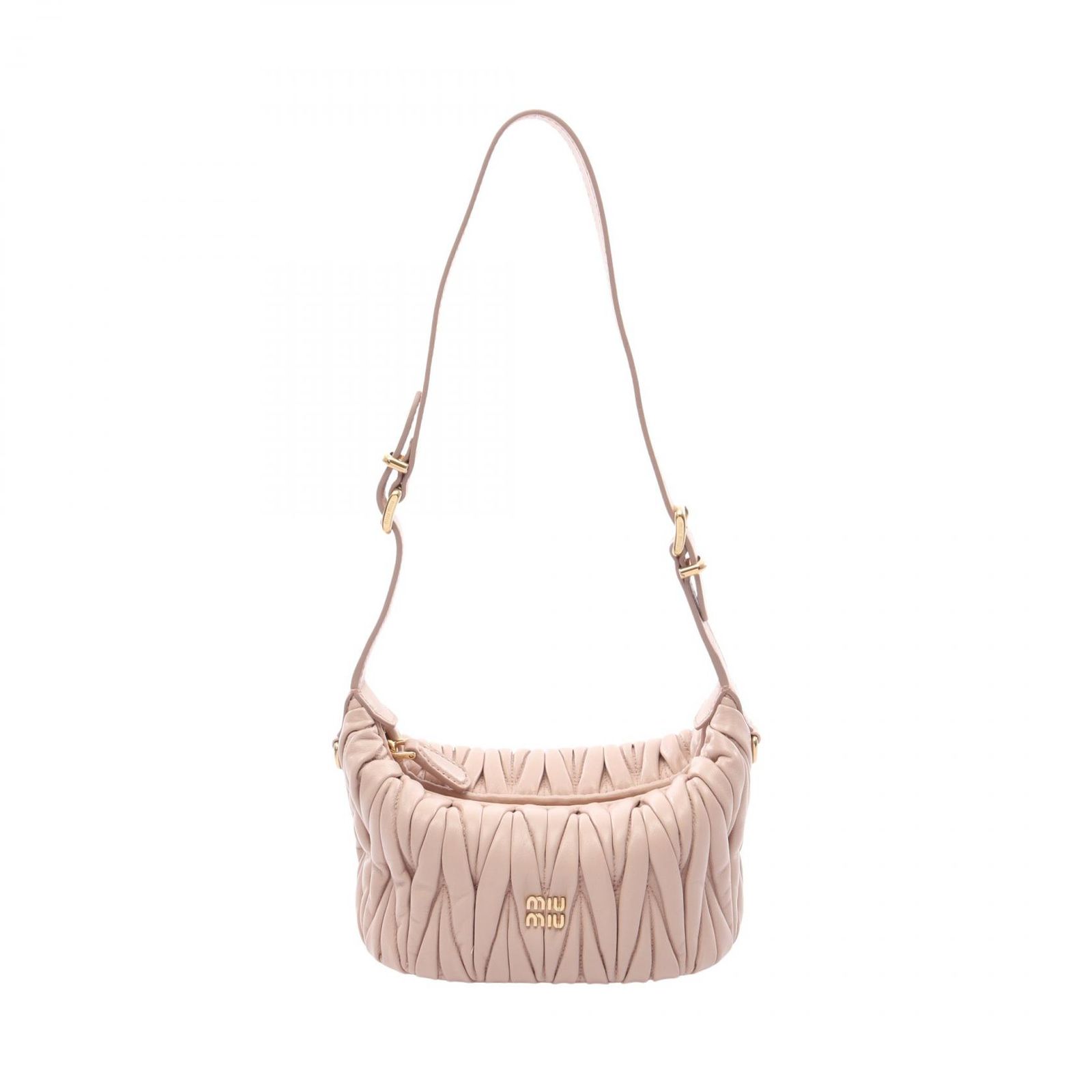 ミュウ ミュウ Miu Miu ショルダーバッグ マテラッセ 5BP100AN88F0236 ピンク レザー ショルダーバッグ レディース 新品