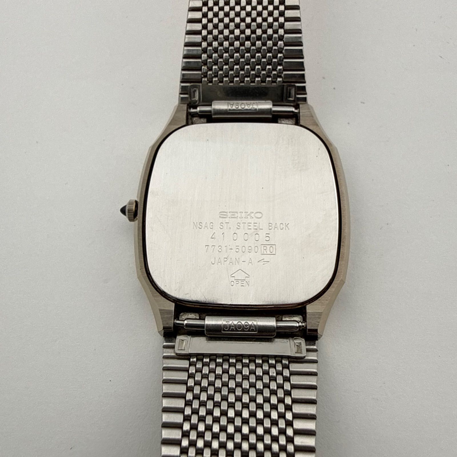 SEIKO セイコー Dolce ドルチェ 7731-5090 腕時計 SEIKO 7731-5090 セイコー DOLCE ドルチェ スクエア NSAG メンズ