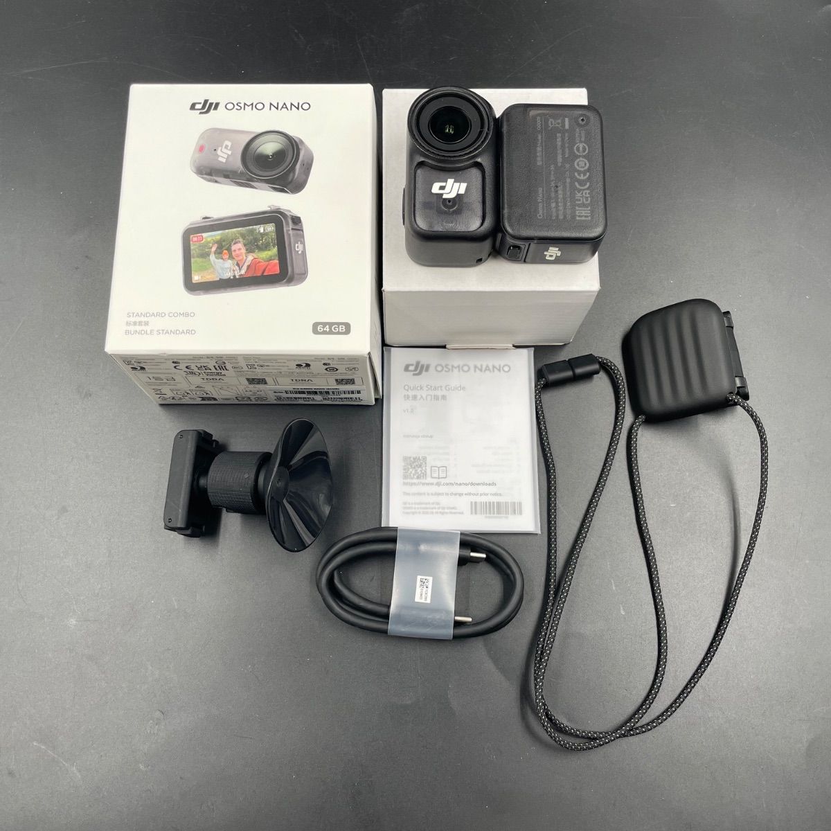 H-05006 DJI OSMO NANO 64G スタンダードコンボ 極美品 動作確認済