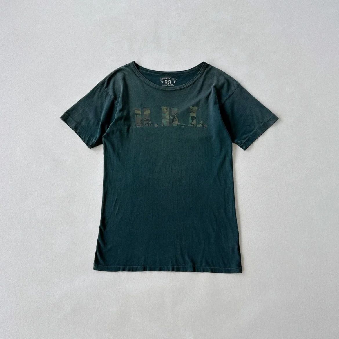 RRL 迷彩 ポケットTシャツ カモフラ 三ツ星タグ S - メルカリ
