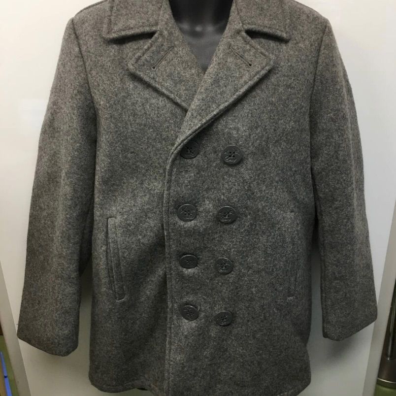 SCHOTT ショット U.S.740N PEA JACKET 20 ピーコート グレー コート