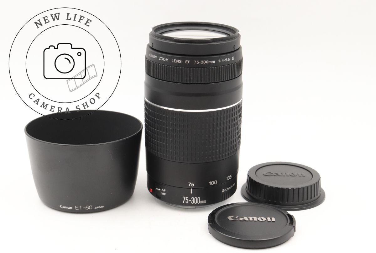 良上品☆CANON キャノン EF 75-300mm F4-5.6 III ###17580