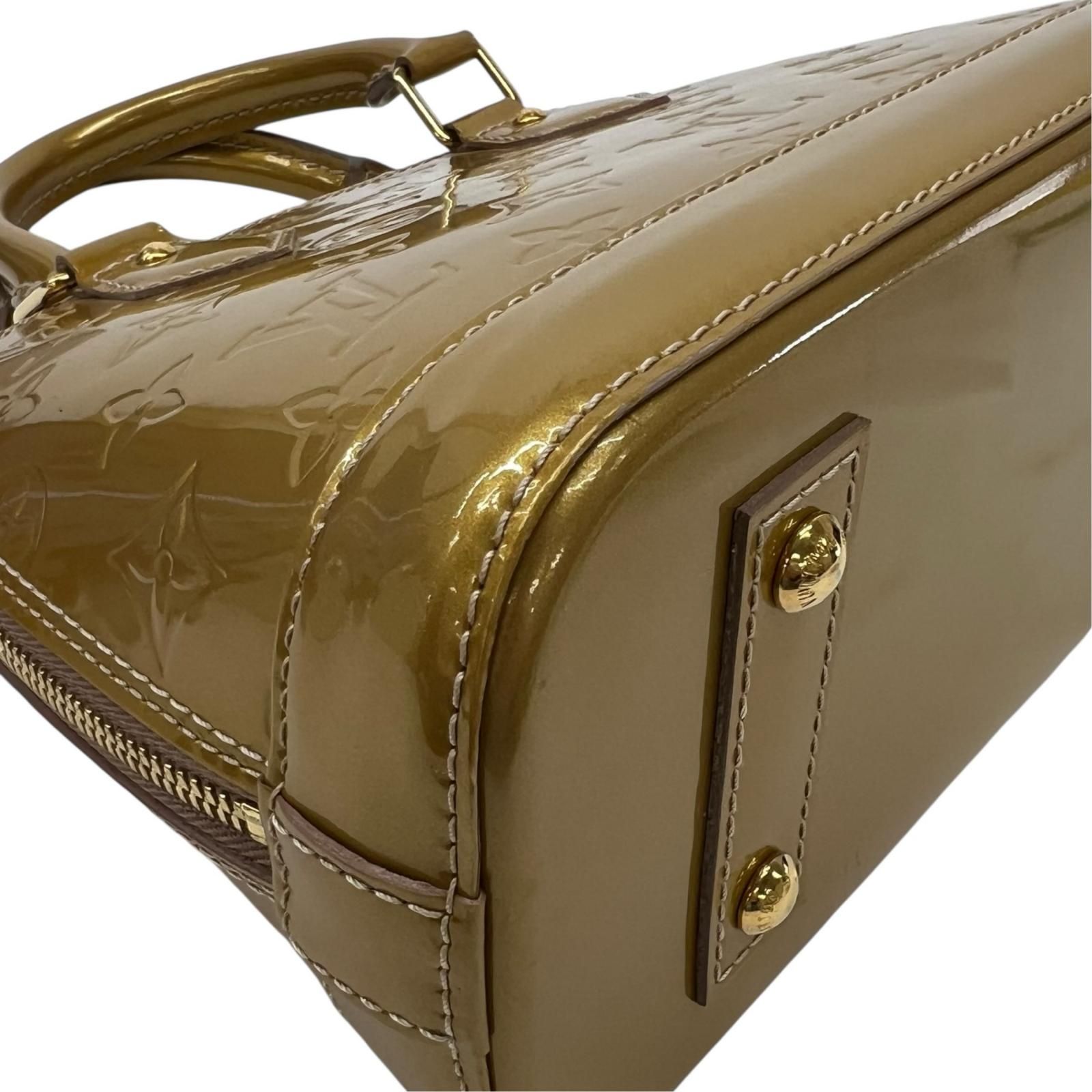 LOUIS VUITTON アルマBB モノグラムヴェルニ モノグラムヴェルニ 