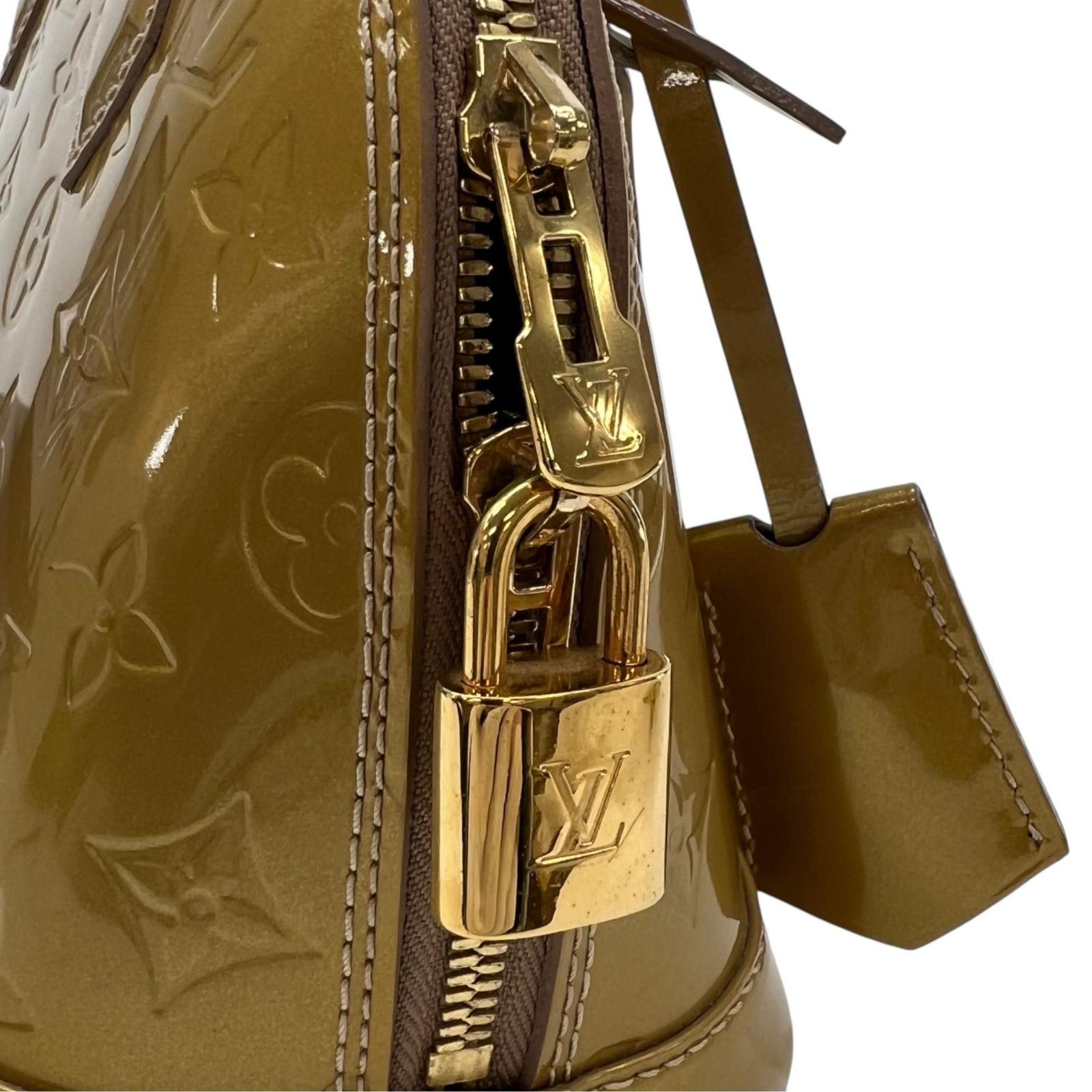 LOUIS VUITTON アルマBB モノグラムヴェルニ モノグラムヴェルニ 