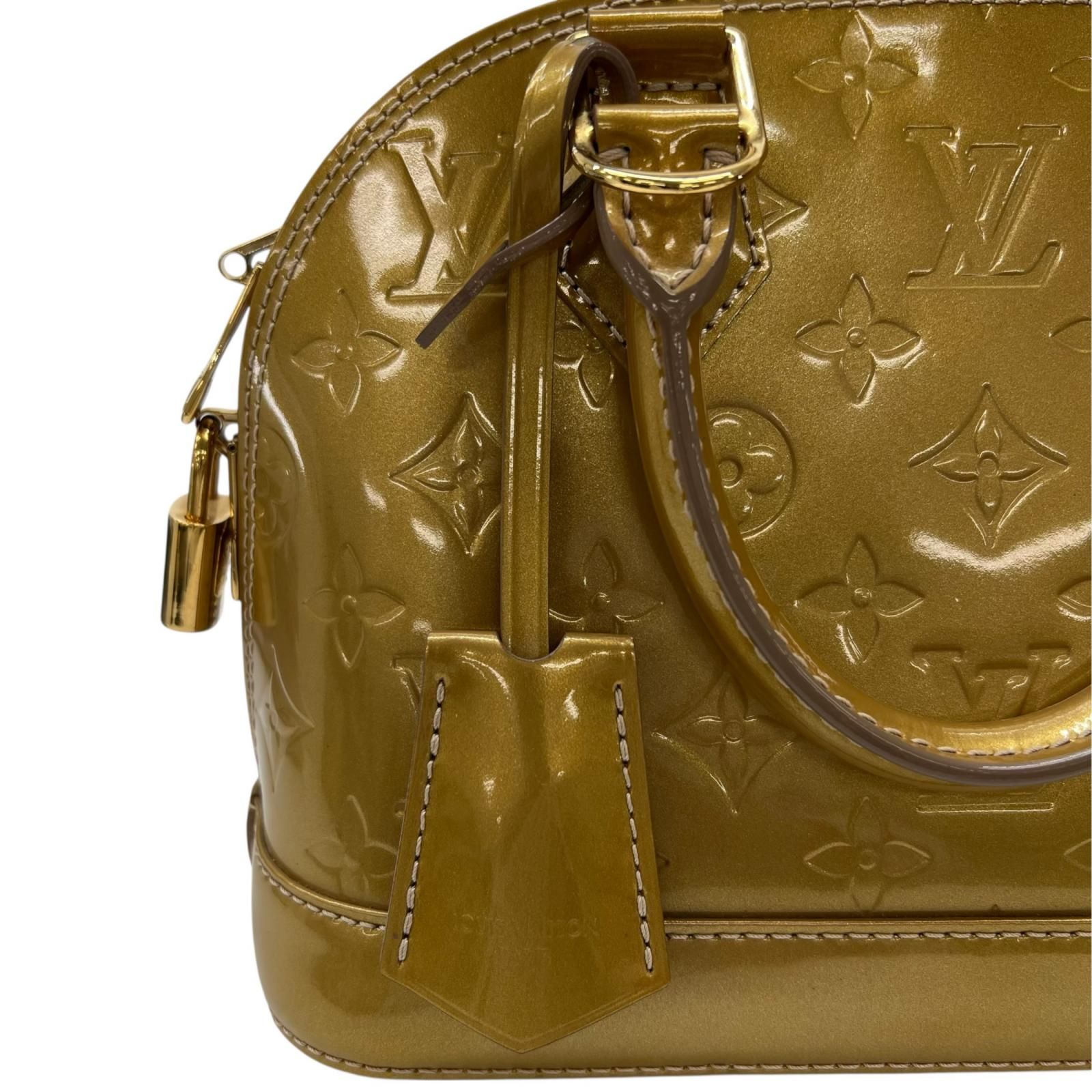 LOUIS VUITTON アルマBB モノグラムヴェルニ モノグラムヴェルニ 