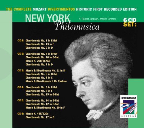【CD】Complete Mozart Divertimentos 1-6