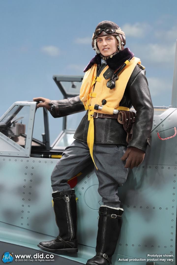 DID 1/6 WW2 ドイツ空軍 伝説のエースパイロット エーリヒ・ハルトマン 未開封新品 D80190 Erich Hartmann