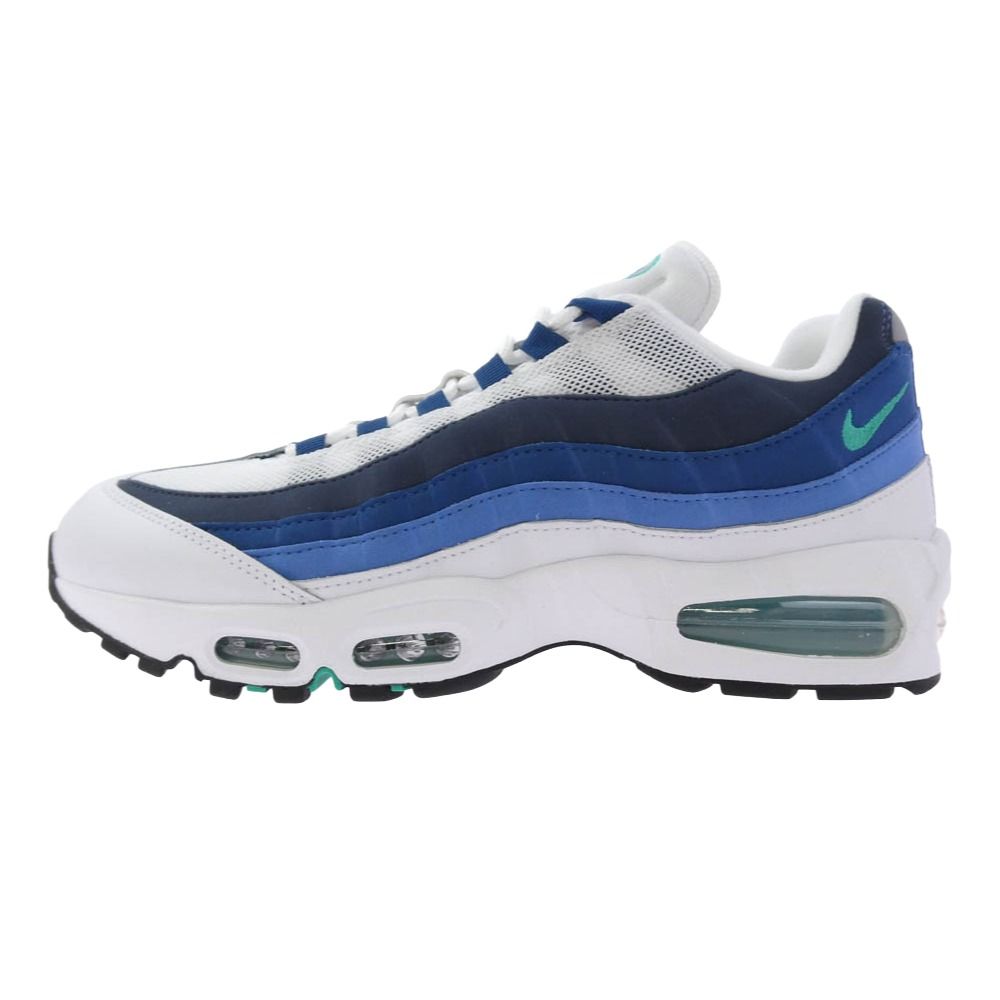 NIKE ナイキ Air Max 95 Big Bubble エアマックス 95 ビッグバブル スニーカー ホワイト系 ブルー系 28cm【新古品】【未使用】【中古】