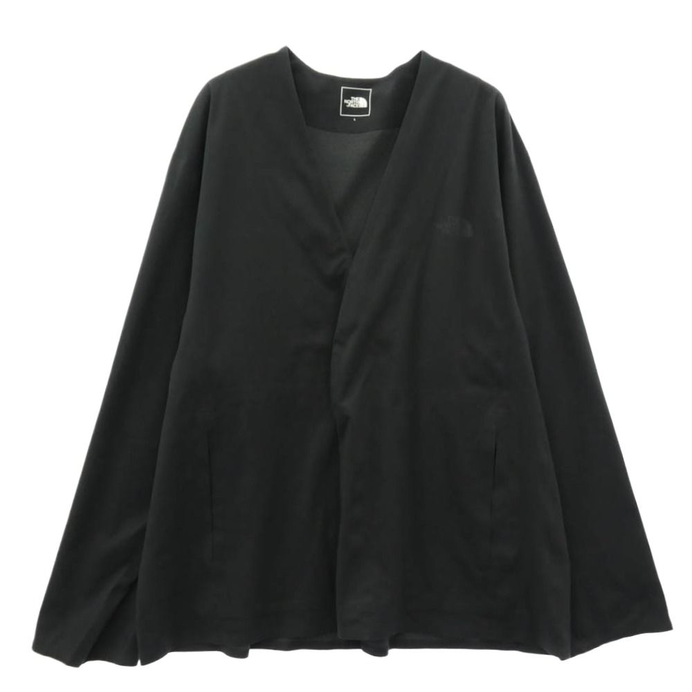 THE NORTH FACE ノースフェイス NT12560 Tech Lounge Cardigan テック ラウンジ カーディガン ジャケット ブラック系 L【中古】