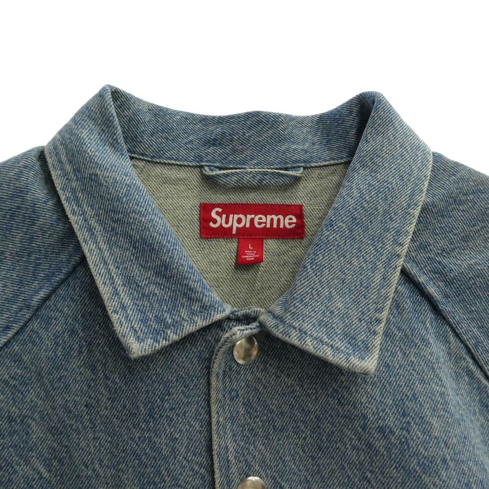 Supreme シュプリーム 25SS Arc Denim Coaches Jacket Washed Indigo