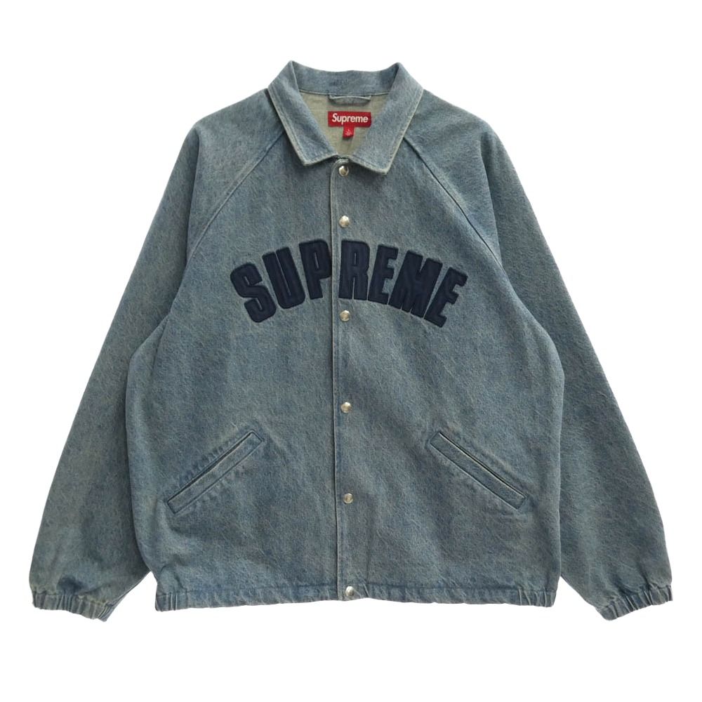 Supreme シュプリーム 25SS Arc Denim Coaches Jacket Washed Indigo