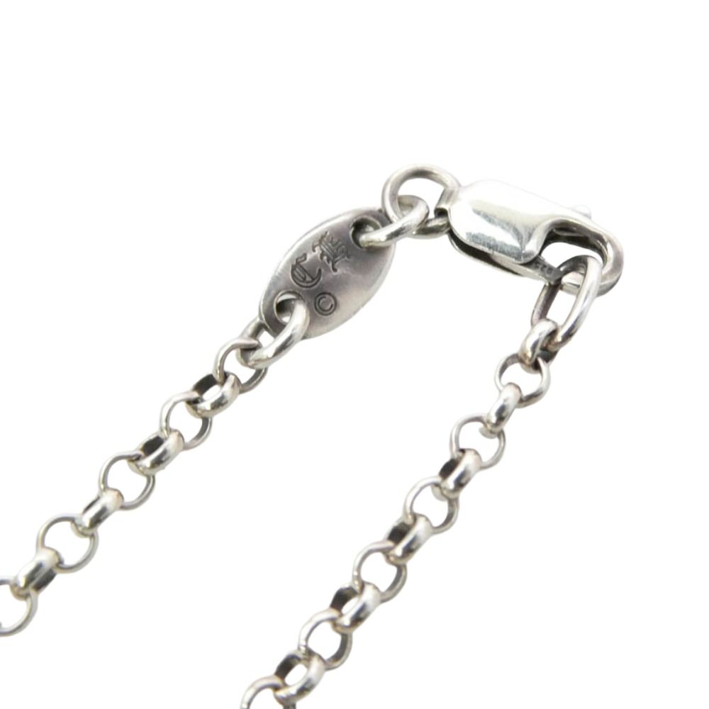 CHROME HEARTS クロムハーツ（原本有） ROLL CHAIN NECKLACE 18インチ