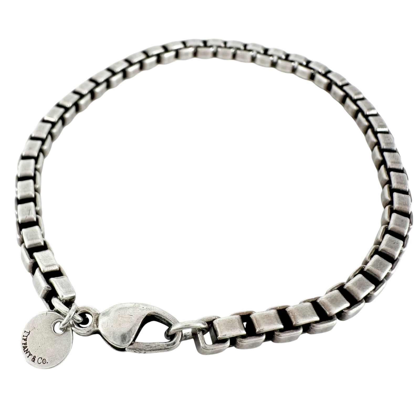 【中古】TIFFANY&Co. ティファニー ブレスレット ベネチアン ブレスレット SV925 15.4g シルバー レディース チェーン