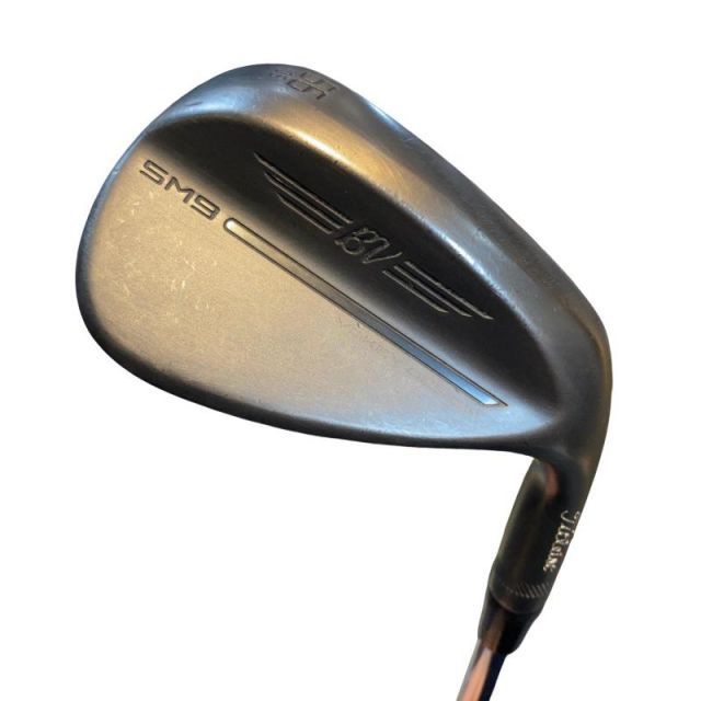 タイトリスト ボーケイ SM9 56-10S ウェッジフレックス 中古品 中古】 タイトリスト VOKEY SPIN MILLED SM9 ジェットブラック 56°/10