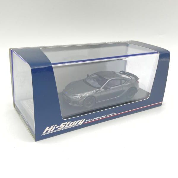 【中古】Hi-Story 1/43 インターアライド SUBARU BRZ STI Sport (2019) マグネタイトグレー･メタリック[6]