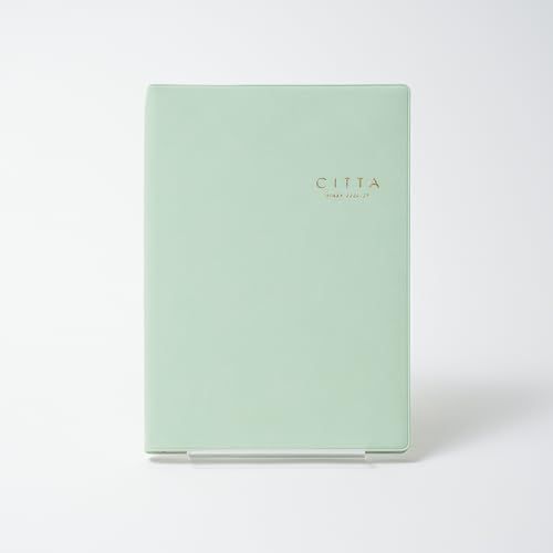 CITTA DIARY 2026-27（2026年3月始まり）ミストグリーン A5ｍａ 3edc5d43
