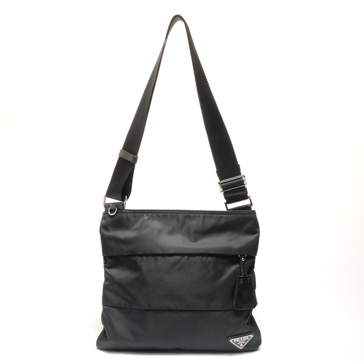 PRADA プラダ ショルダーバッグ 三角ロゴプレート【中古】