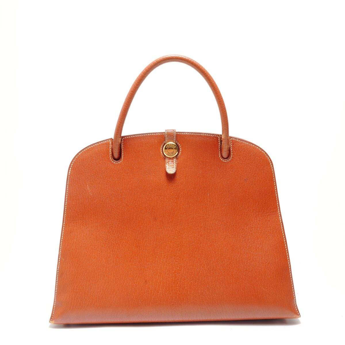 HERMES エルメス トートバッグ ダルヴィ GM シェーブル □C刻印【中古