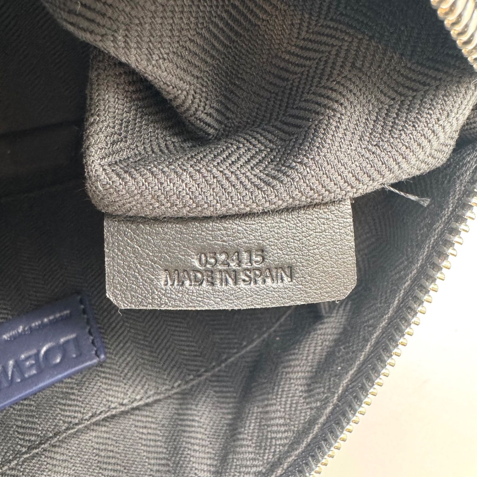 未使用級✨LOEWE ロエベ ハンドバッグ パズルフォルド ウォッシュバッグ レザー ブルー