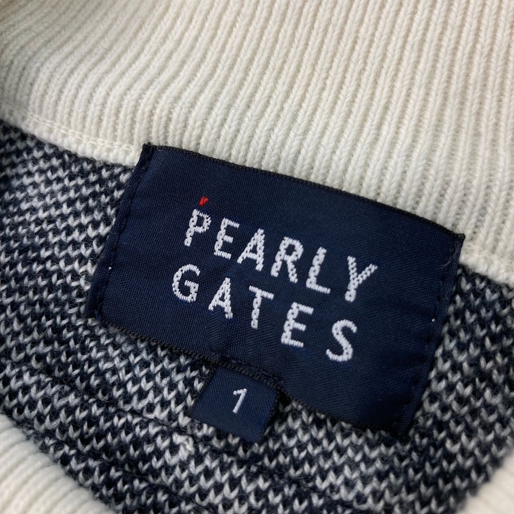 ❣️美品❣️PGパーリーゲイツモックネック、ニット素材のワンピース★サイズ1 サイズ：1 PEARLY GATES パーリーゲイツ モックネック ニット