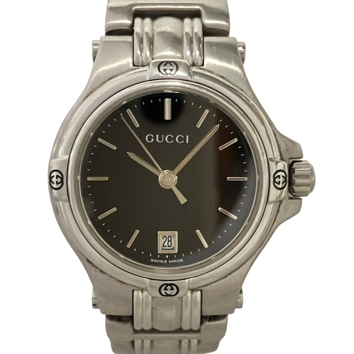 GUCCI(グッチ) 腕時計美品 - 9040L レディース 黒