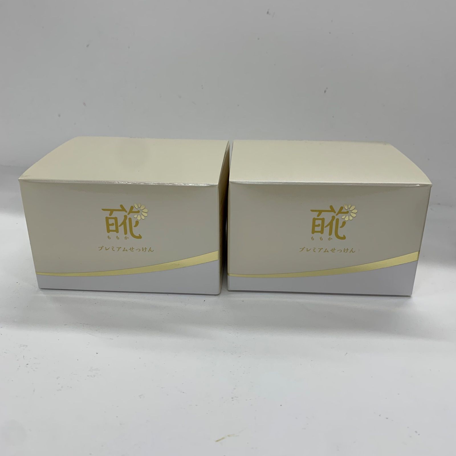 M4631 長寿の里 百花 プレミアム 石けん 88g 計2点セット