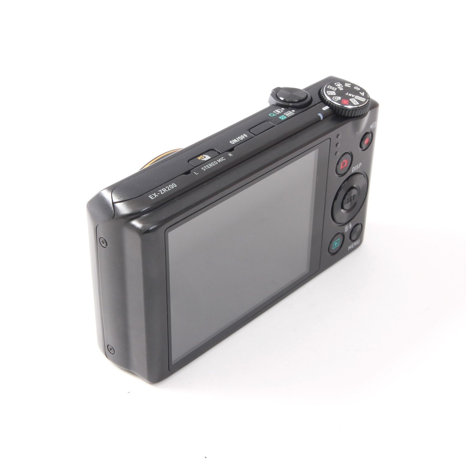 カシオ CASIO EXILIM EX-ZR200 ブラック コンパクトデジタルカメラ