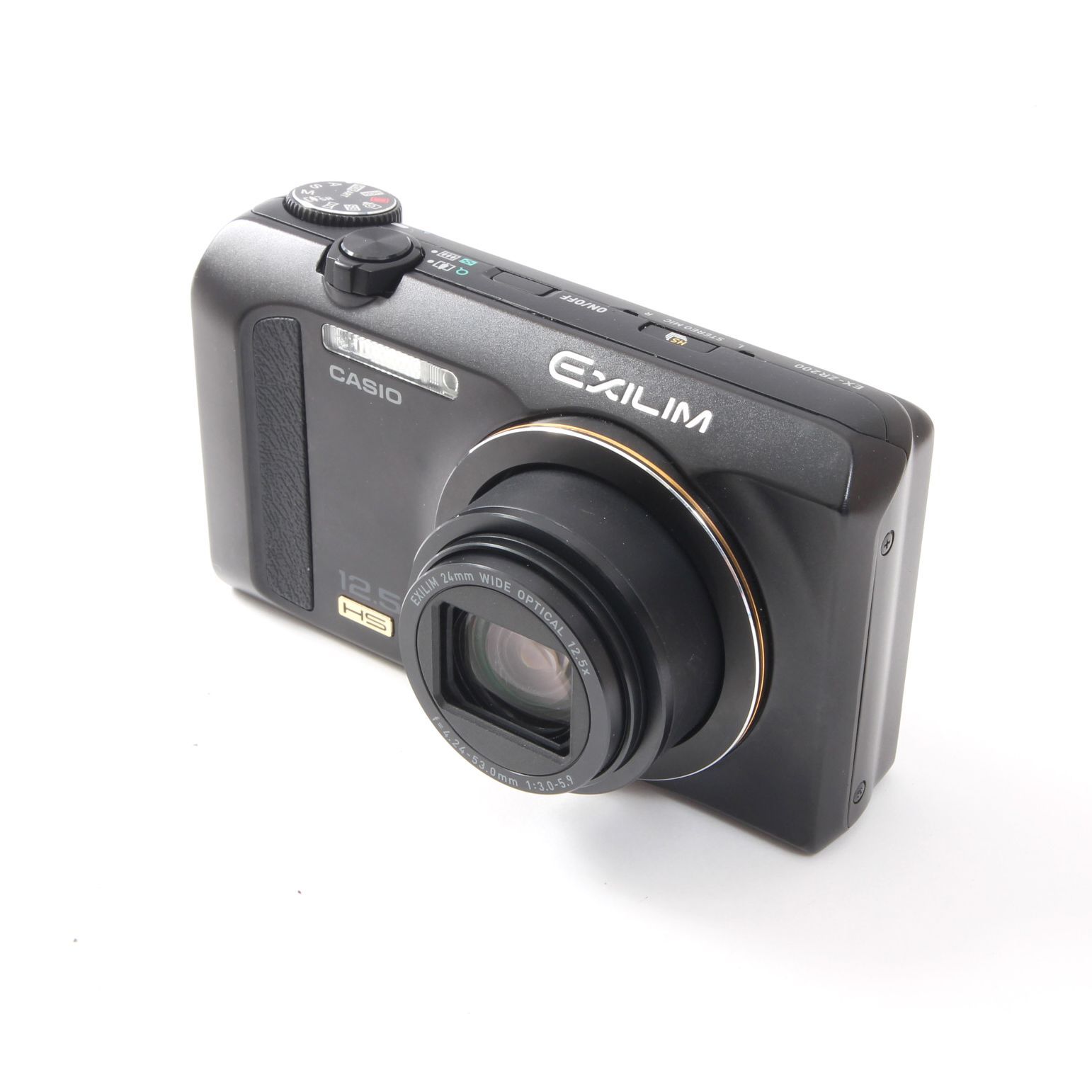 カシオ CASIO EXILIM EX-ZR200 ブラック コンパクトデジタルカメラ