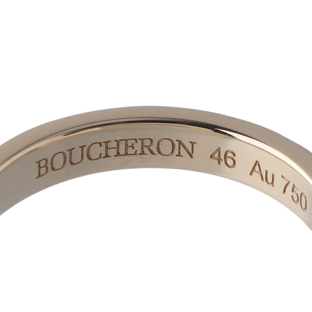 ブシュロン キャトル クルドパリ リング ミディアム #46 Au750YG 新品