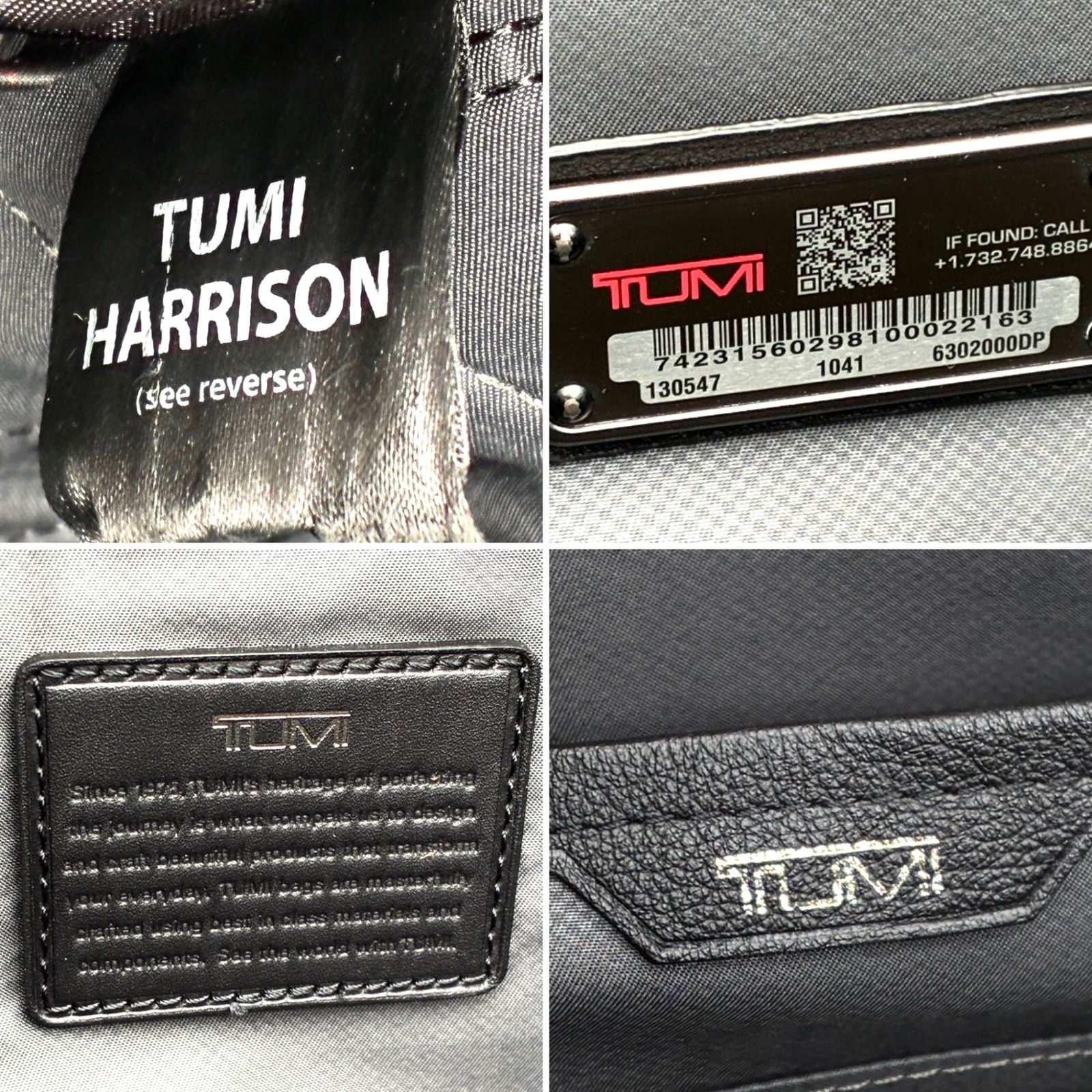 現行 極美品 トゥミ TUMI ハリソン シカモア レザー 2WAY ブリーフ